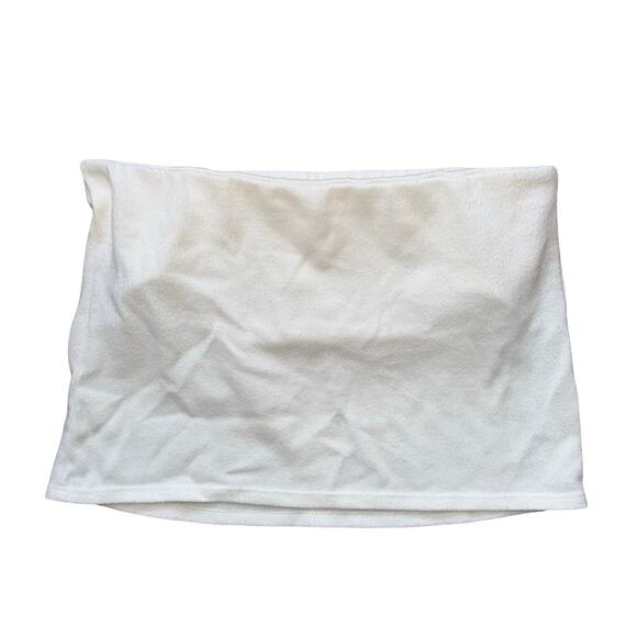 $98 DONNI. Sweater Knit Tube Top in Creme - S - Picture 4 of 4